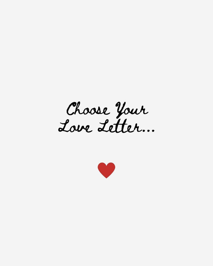 What's your love letter style? - Larsson & Jennings | Official Store