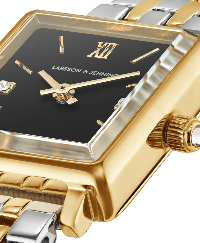 Boyfriend Mini Elevate Mixed Gold Black 31mm - Larsson & Jennings | Official Store