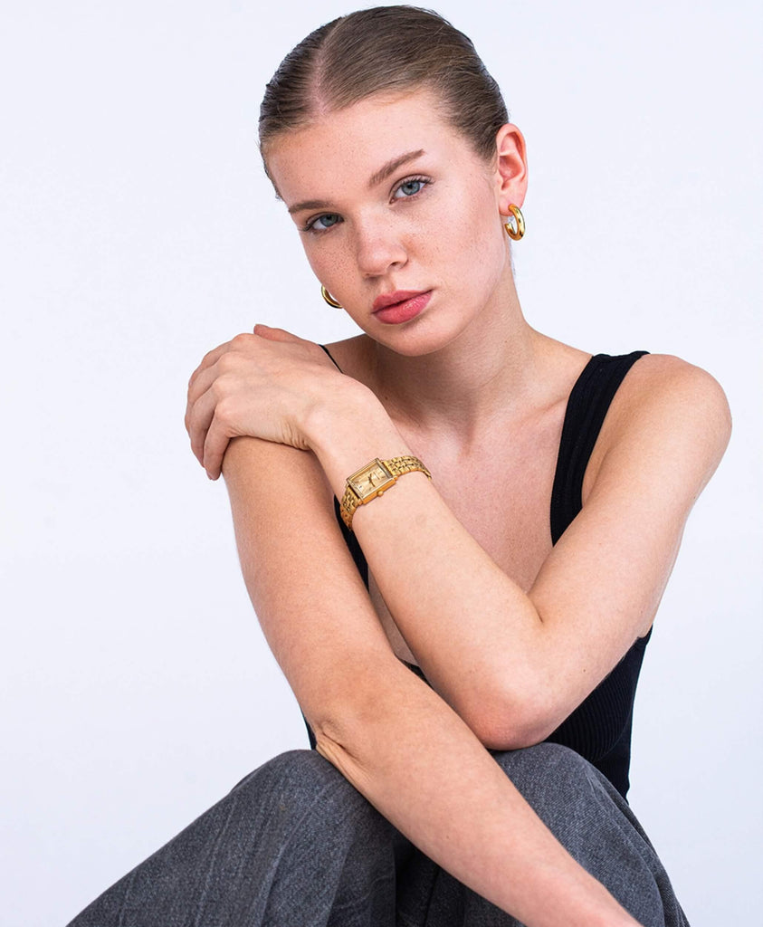 Boyfriend Mini Classic Gold Gold 31mm - Larsson & Jennings | Official Store
