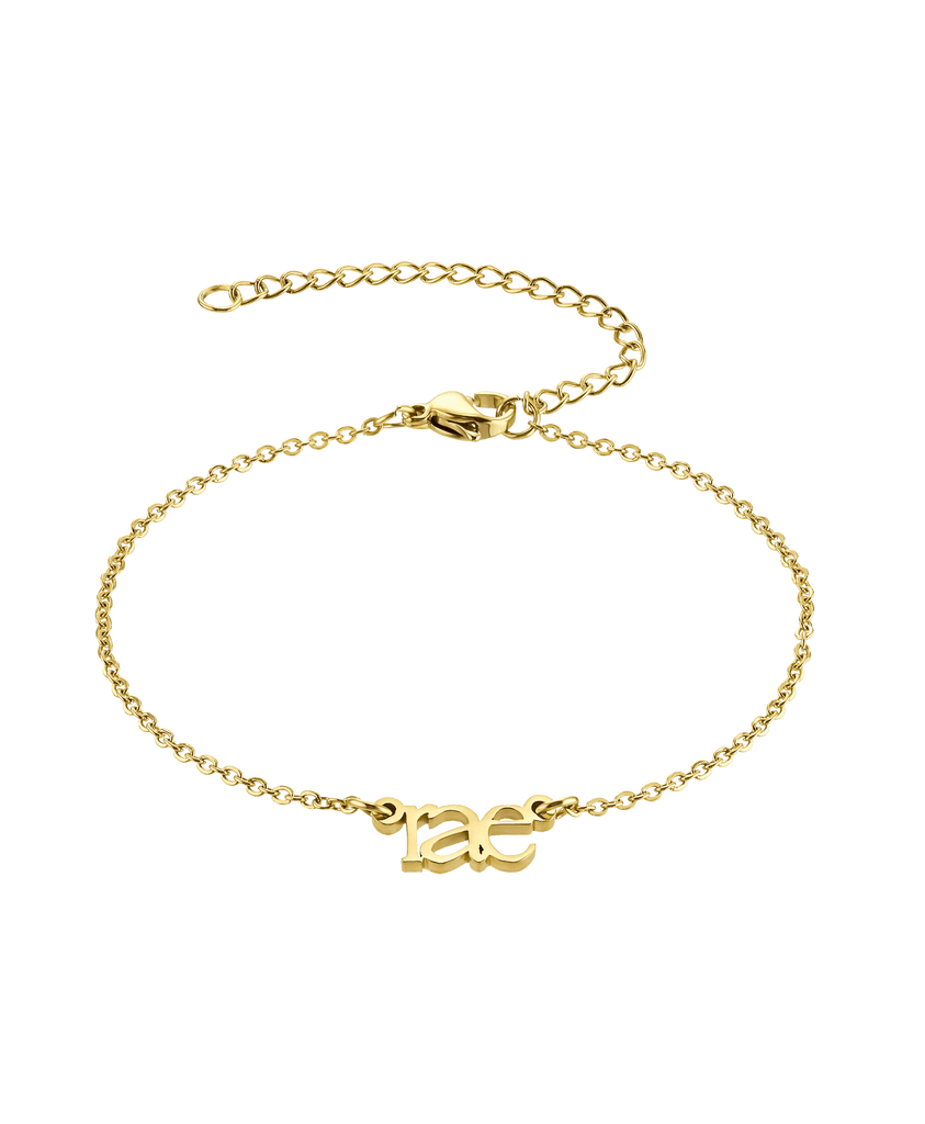 Sleek Name Bracelet 18ct Gold Vermeil - Larsson & Jennings | Official Store