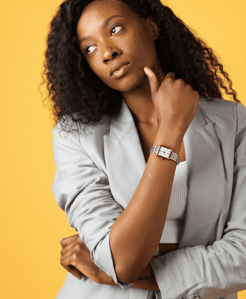 Boyfriend Mini Classic Mixed Rose Gold 31mm - Larsson & Jennings | Official Store