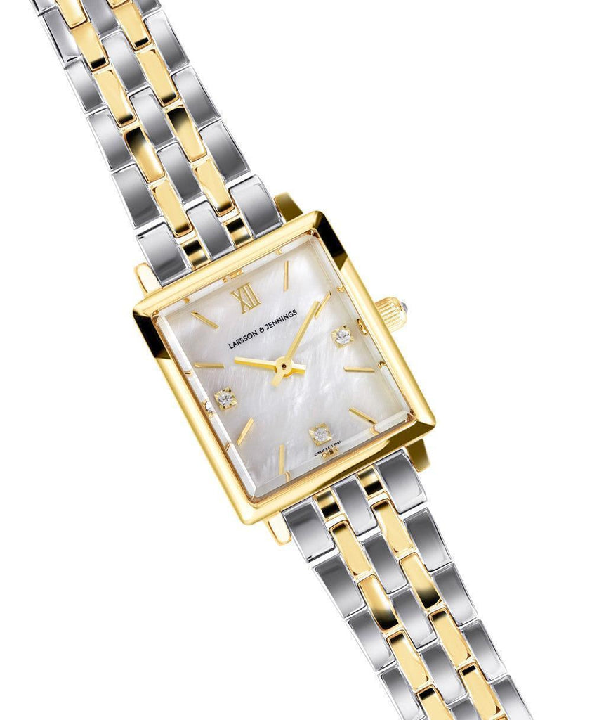 Boyfriend Mini Elevate Mixed Gold 31mm - Larsson & Jennings | Official Store