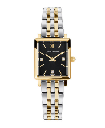 Boyfriend Mini Elevate Mixed Gold Black 31mm - Larsson & Jennings | Official Store