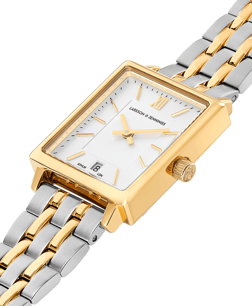 Boyfriend Mini Classic Mixed Gold 31mm - Larsson & Jennings | Official Store
