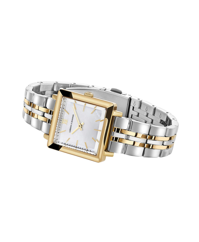 Norse Link 34mm Mixed Gold - Larsson & Jennings | Official Store