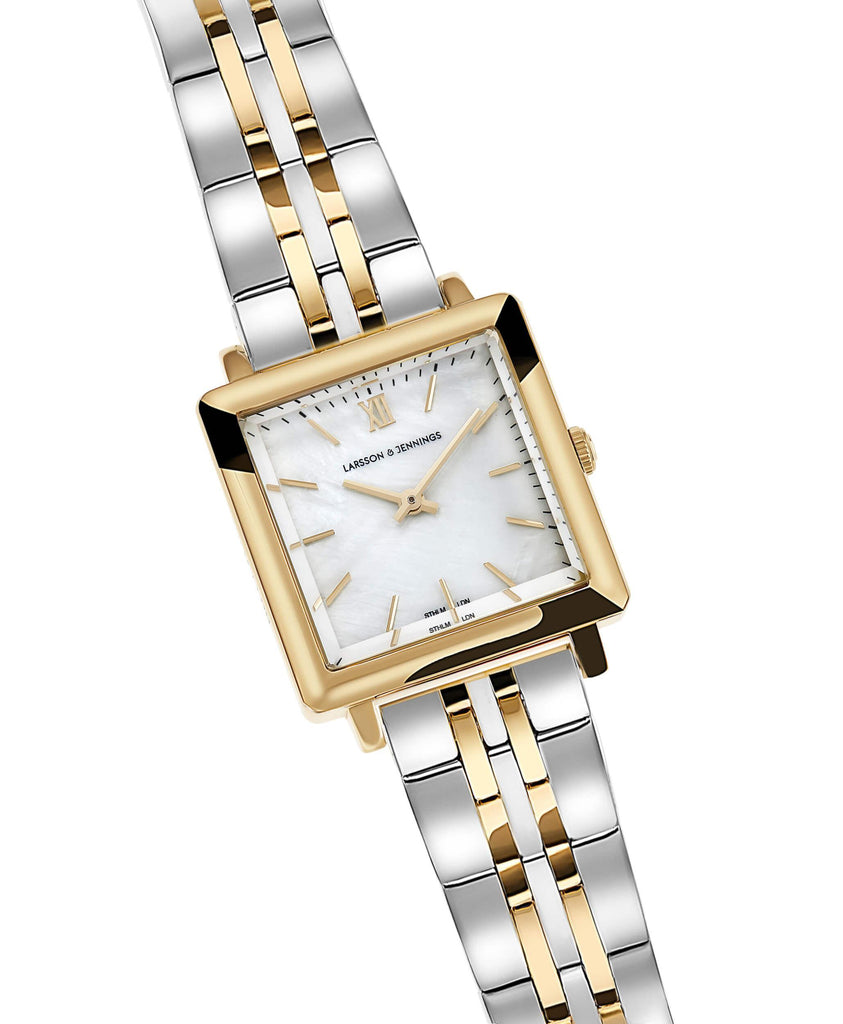Norse Link 34mm Mixed Gold - Larsson & Jennings | Official Store