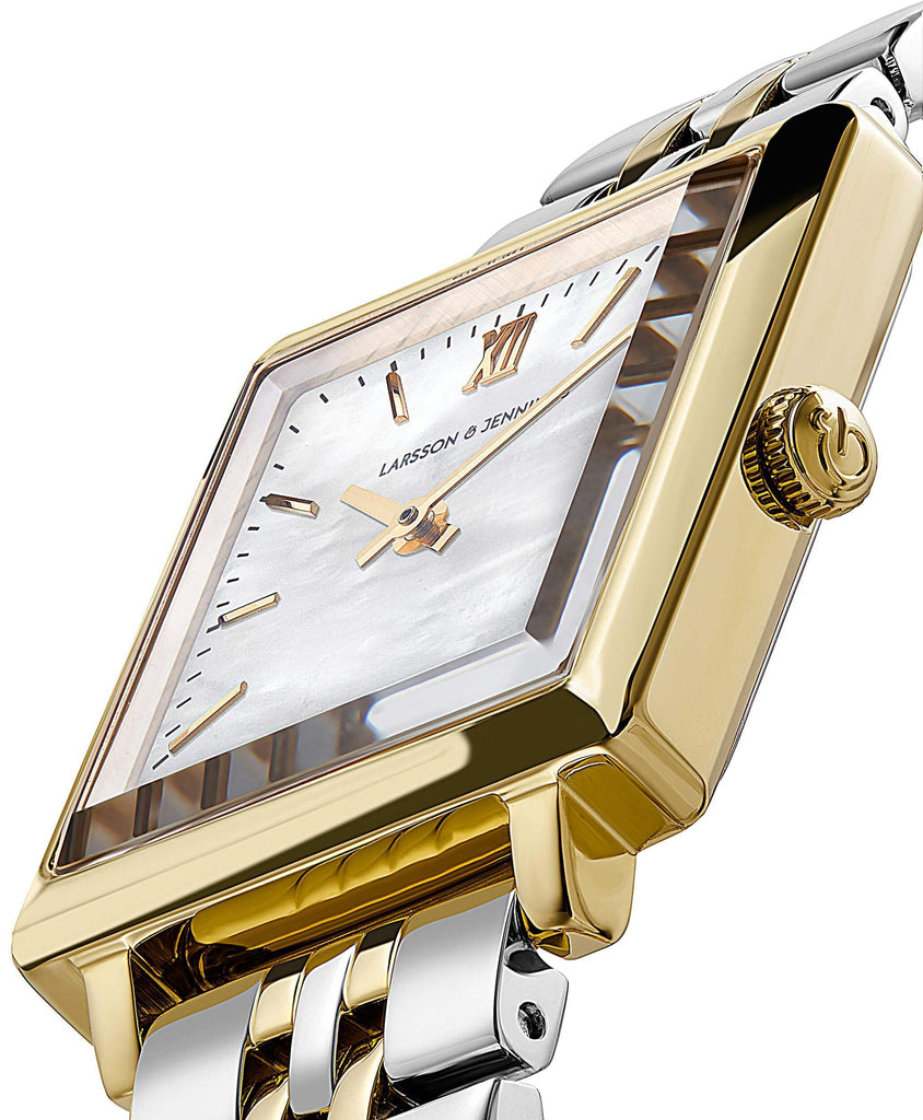 Norse Link 34mm Mixed Gold - Larsson & Jennings | Official Store