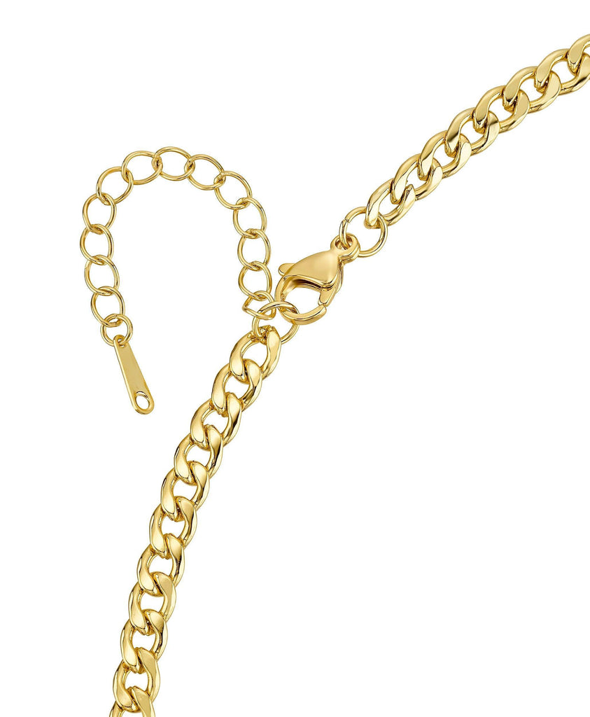 Bold Letters Necklace 18ct Gold Vermeil - Larsson & Jennings | Official Store