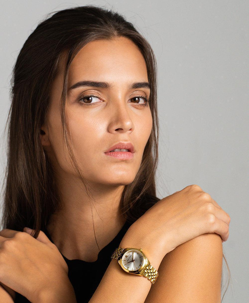 Vivid Elevate Gold White 32mm - Larsson & Jennings | Official Store