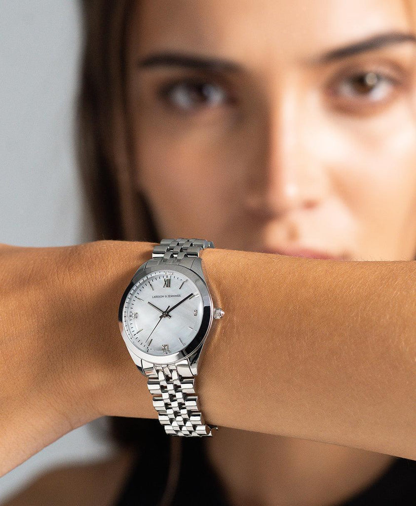 Vivid Elevate Silver 32mm - Larsson & Jennings | Official Store