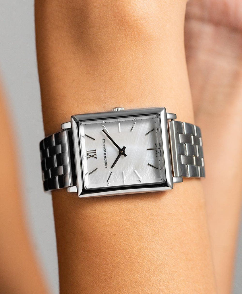 Boyfriend Elevate Silver 40mm - Larsson & Jennings | Official Store