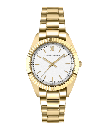 Jade Gold White 36mm - Larsson & Jennings | Official Store